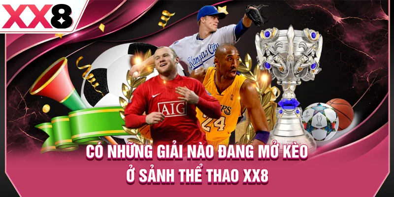 Có những giải nào đang mở kèo ở sảnh thể thao XX8